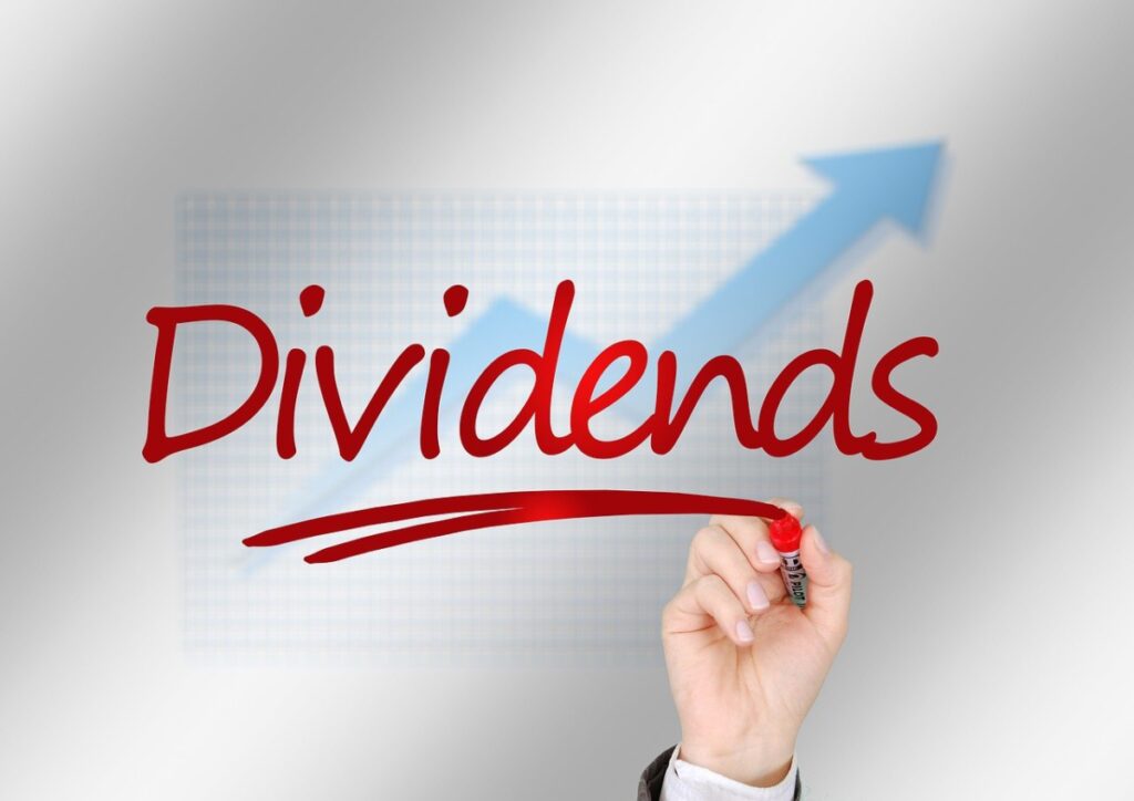 Distribution of dividends